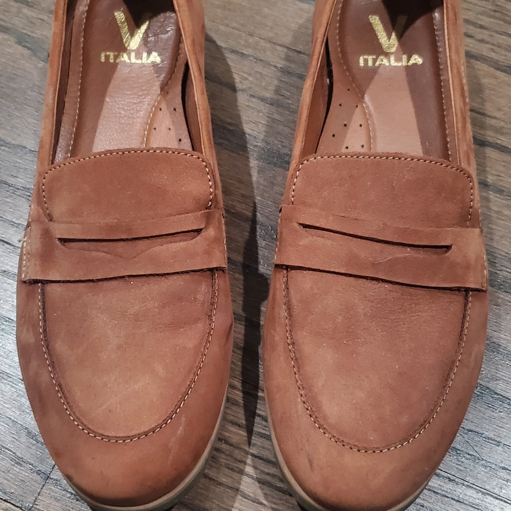 V ITALIA Brown Loafers